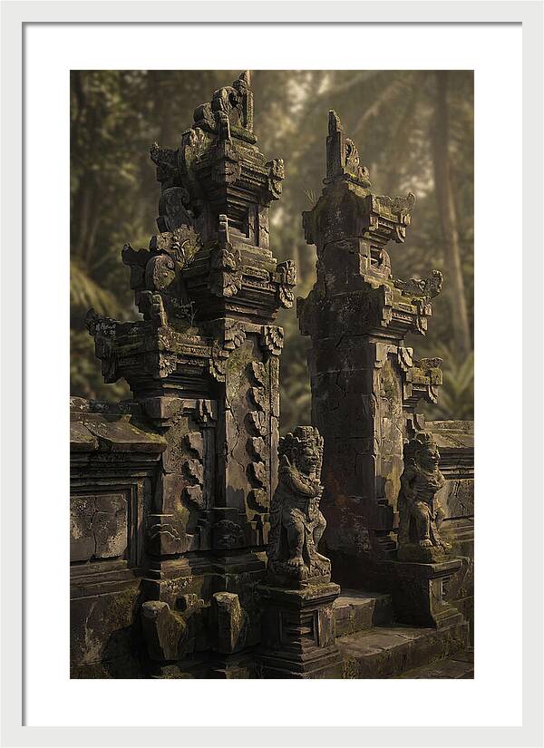 Traditional Balinese Temple Gate