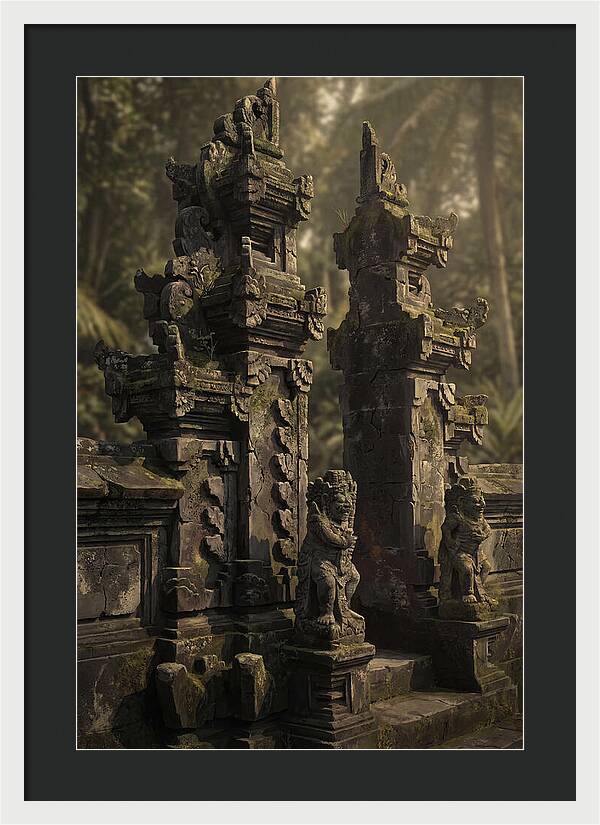Traditional Balinese Temple Gate