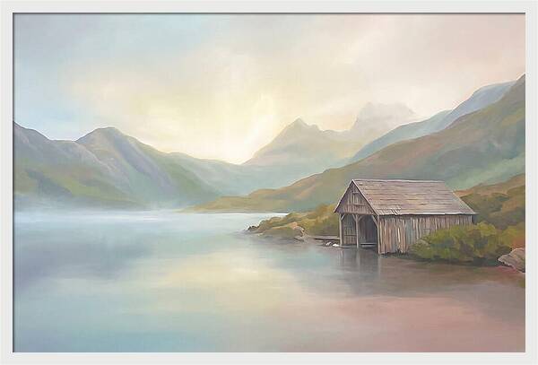 Traditional Boat House Serenity