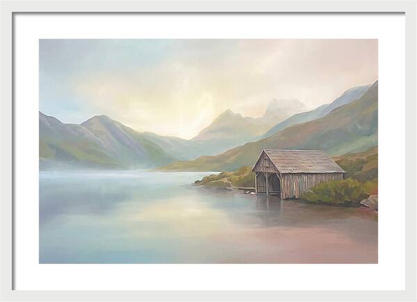 Traditional Boat House Serenity
