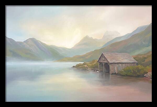 Traditional Boat House Serenity