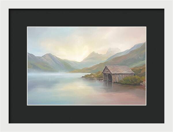 Traditional Boat House Serenity