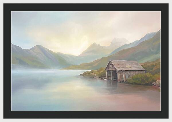 Traditional Boat House Serenity