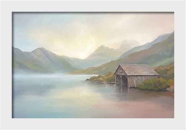 Traditional Boat House Serenity