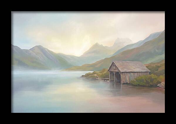 Traditional Boat House Serenity