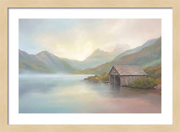 Traditional Boat House Serenity