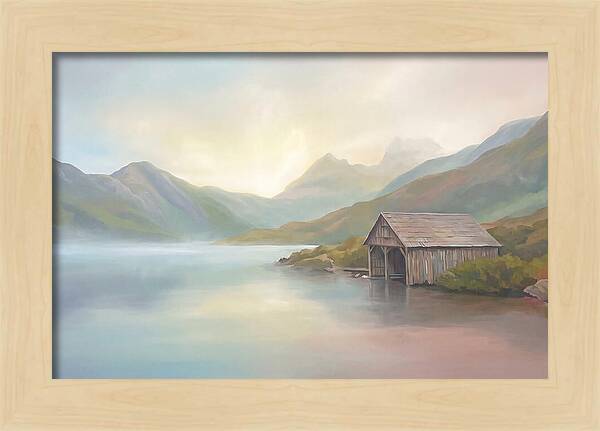 Traditional Boat House Serenity