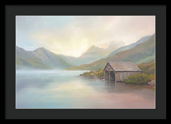 Traditional Boat House Serenity