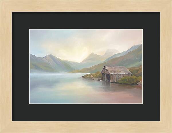 Traditional Boat House Serenity