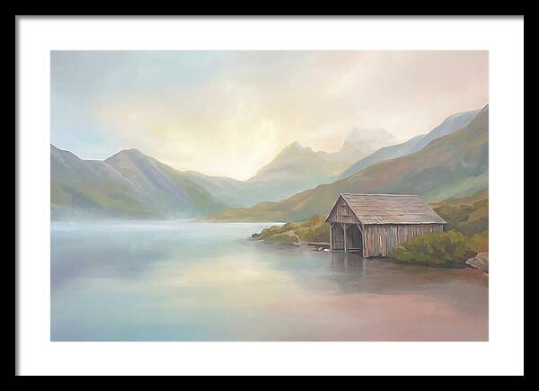 Traditional Boat House Serenity