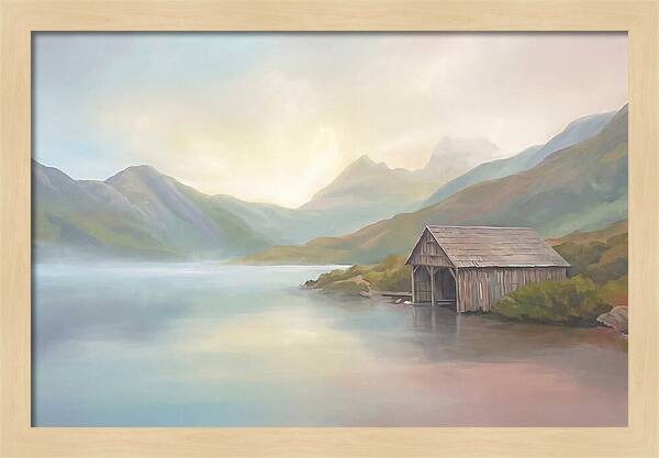 Traditional Boat House Serenity
