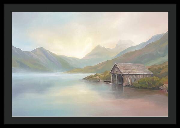 Traditional Boat House Serenity