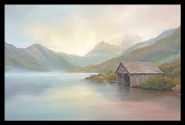 Traditional Boat House Serenity