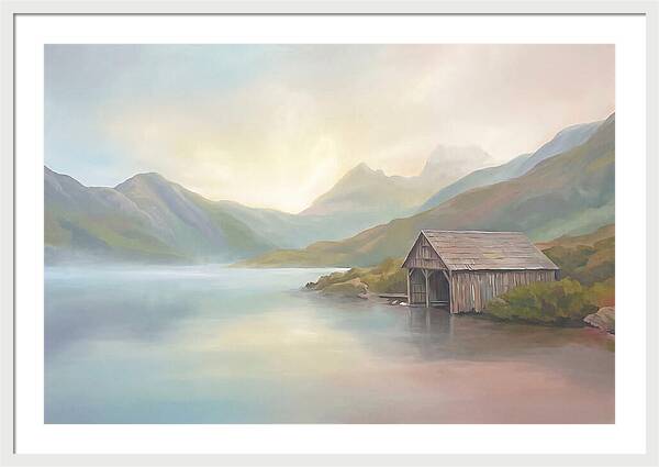 Traditional Boat House Serenity