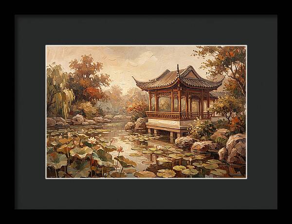 Traditional Chinese Garden Pavilion