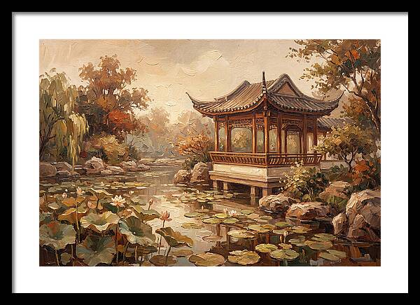 Traditional Chinese Garden Pavilion