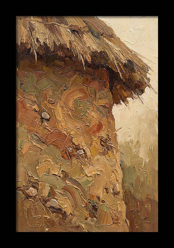 Traditional Cob Wall With Thatched Top