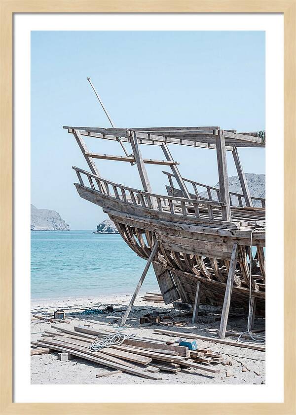 Traditional Dhow Construction Process