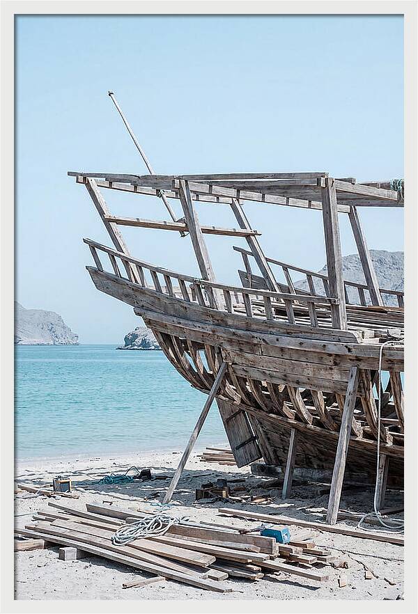 Traditional Dhow Construction Process