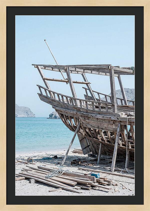 Traditional Dhow Construction Process