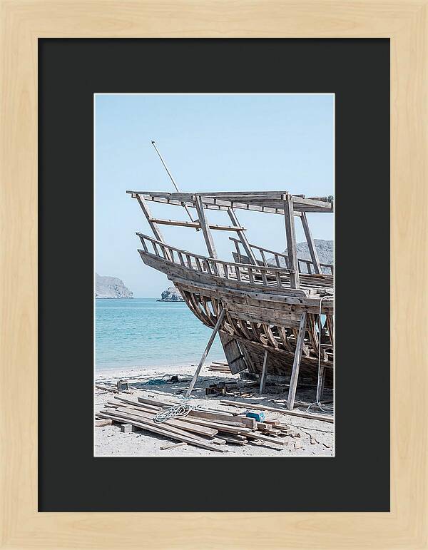 Traditional Dhow Construction Process