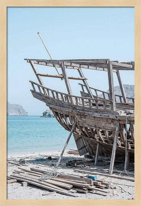 Traditional Dhow Construction Process
