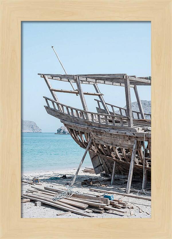 Traditional Dhow Construction Process
