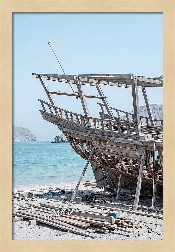 Traditional Dhow Construction Process