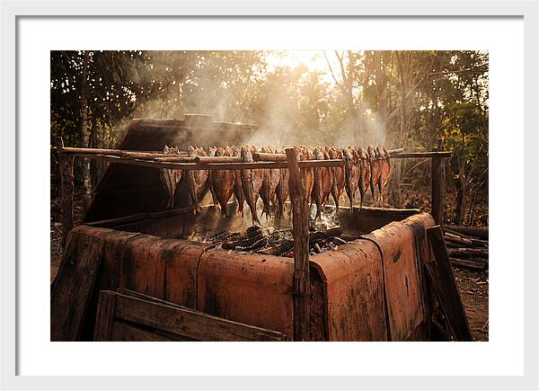 Traditional Fish Smoking Kiln
