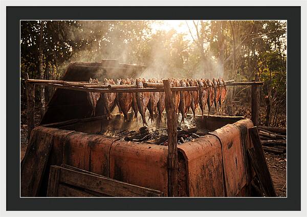 Traditional Fish Smoking Kiln