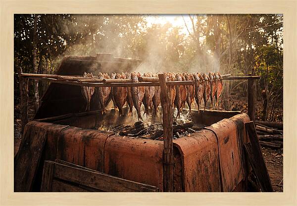 Traditional Fish Smoking Kiln
