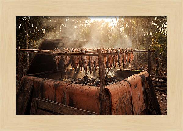 Traditional Fish Smoking Kiln