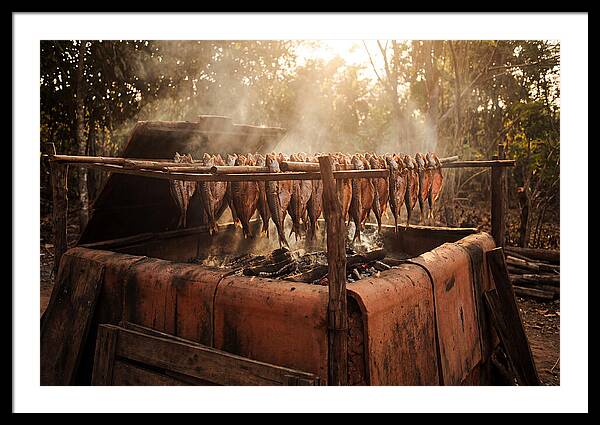 Traditional Fish Smoking Kiln