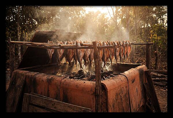 Traditional Fish Smoking Kiln