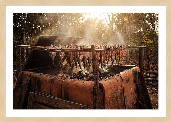 Traditional Fish Smoking Kiln
