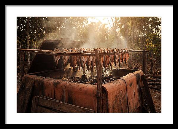 Traditional Fish Smoking Kiln