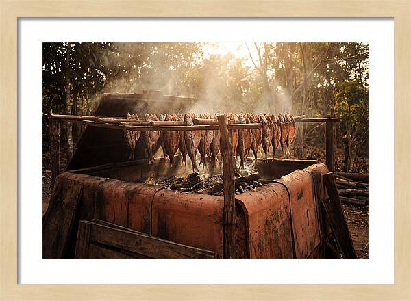 Traditional Fish Smoking Kiln