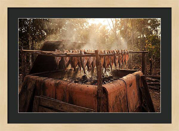 Traditional Fish Smoking Kiln