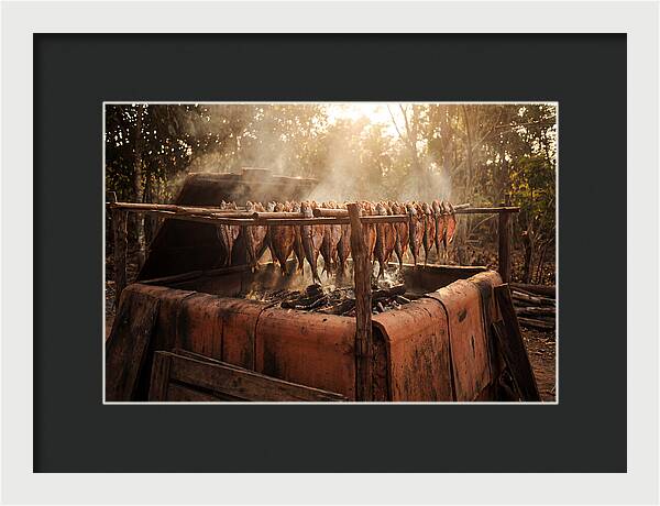 Traditional Fish Smoking Kiln
