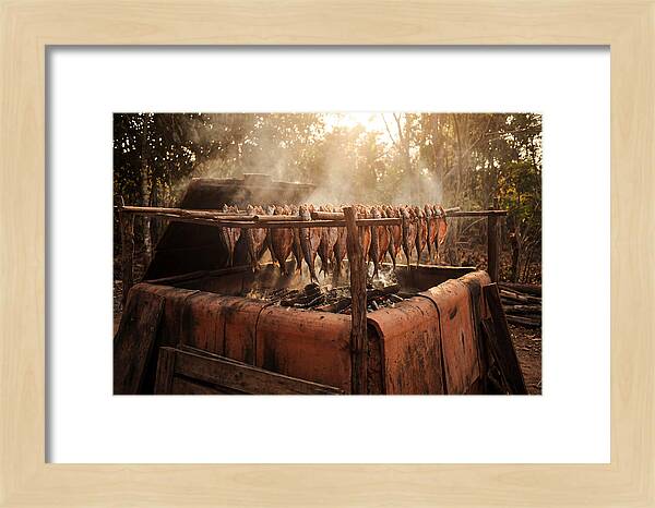 Traditional Fish Smoking Kiln