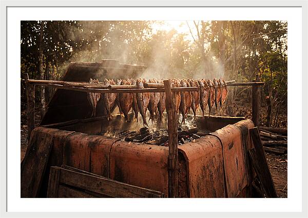 Traditional Fish Smoking Kiln