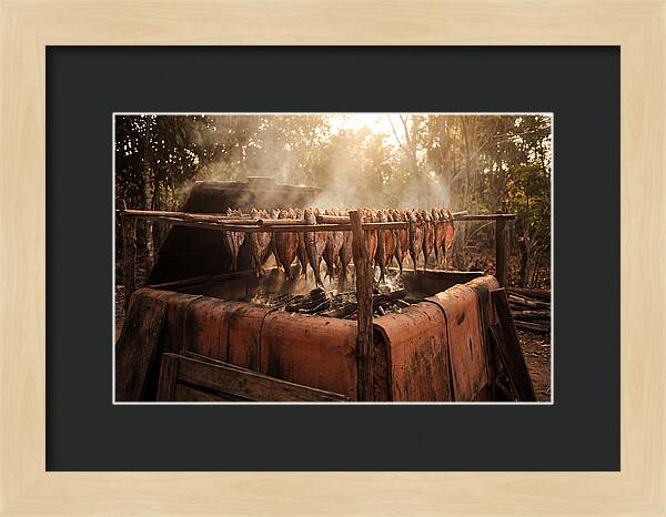 Traditional Fish Smoking Kiln
