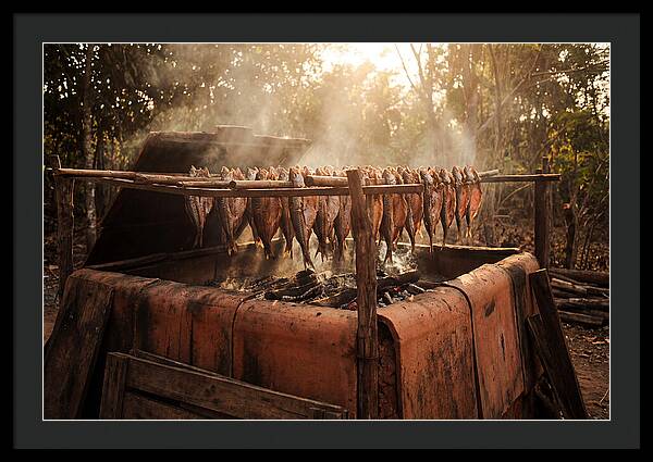 Traditional Fish Smoking Kiln