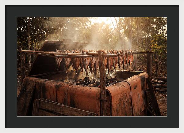 Traditional Fish Smoking Kiln