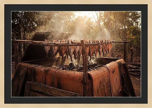 Traditional Fish Smoking Kiln