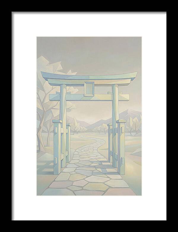Traditional Japanese Gate Entrance
