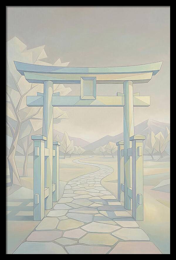 Traditional Japanese Gate Entrance