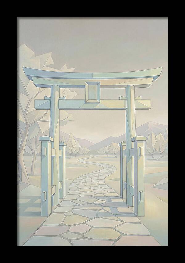 Traditional Japanese Gate Entrance