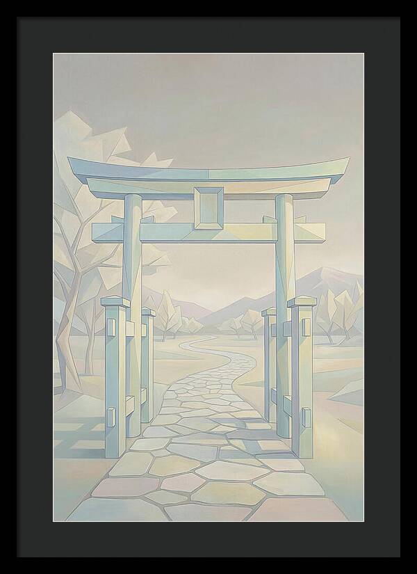Traditional Japanese Gate Entrance