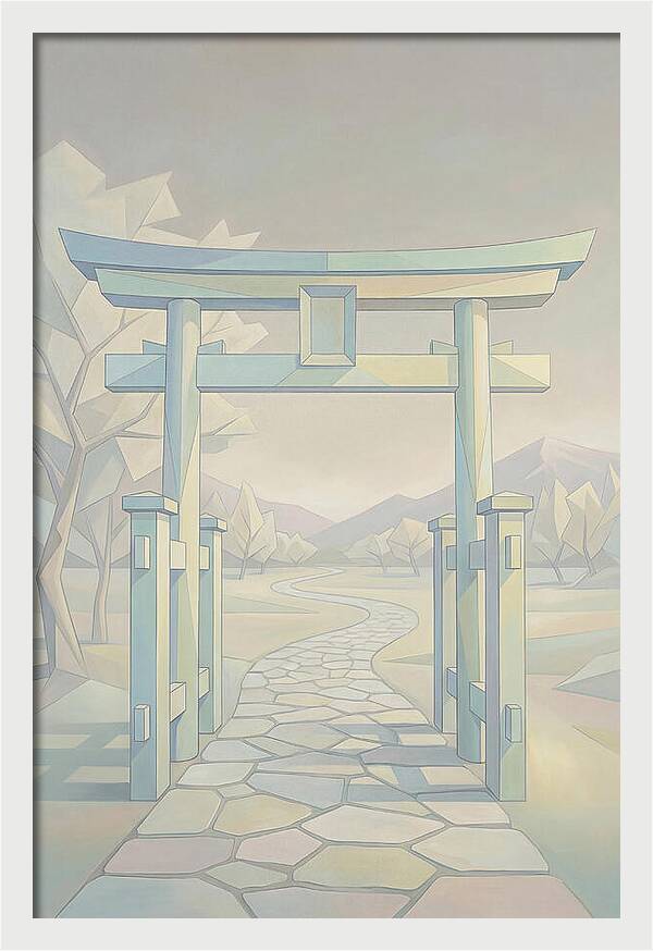 Traditional Japanese Gate Entrance